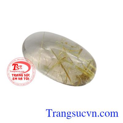 Đá thạch anh tóc vàng đem lại sự may mắn và sức khỏe cho gia chủ.