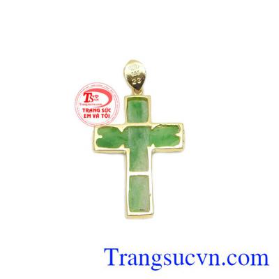 Mặt dây thánh giá cẩm thạch tinh tế mang đến cho người dùng sản phẩm hoàn hảo và sang trọng.