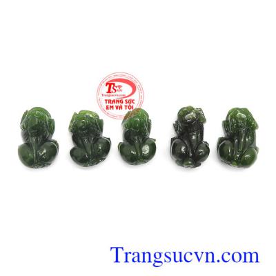 Mặt tỳ hưu Nephrite thiên nhiên cao cấp