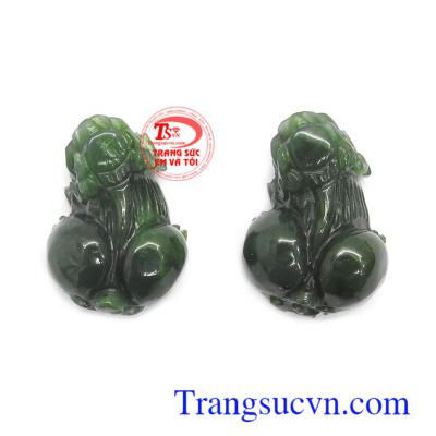 Tỳ hưu ngọc bích phù hợp làm mặt dây chuyền, mặt nhẫn thời trang và sang trọng