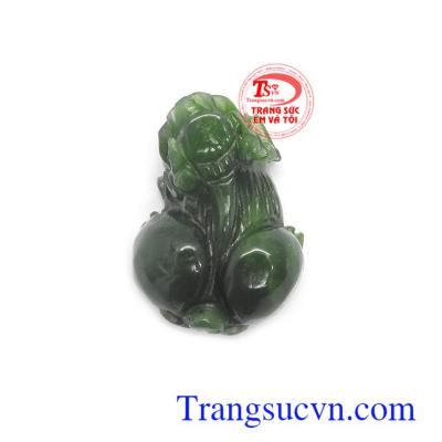 Mặt tỳ hưu nephrite bình an bền đẹp, chất lượng, phù hợp làm mặt dây chuyền, mặt nhẫn đeo sang trọng, thời trang