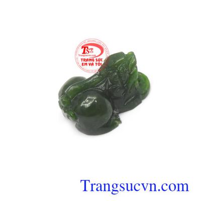 Tỳ hưu ngọc nephrite phù hợp làm mặt nhẫn, mặt dây chuyền sang trọng, tinh xảo