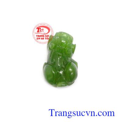 Mặt tỳ hưu Nephrite cát tường