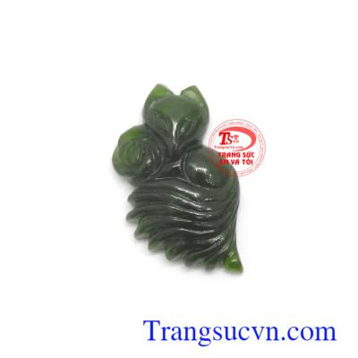 Mặt hồ ly nephrite hạnh phúc