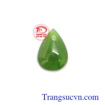 Mặt ngọc nephrite tài lộc màu sắc đẹp, chất lượng cao, phù hợp mặt dây chuyền, mặt nhẫn thời trang và sang trọng