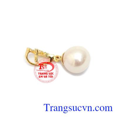 Mặt Dây Ngọc Trai Thuần Khiết 14k, giao hàng nhanh trên toàn quốc