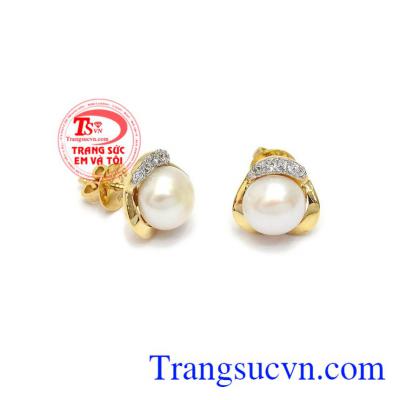 Hoa Tai Ngọc Trai Nữ Hoàng mang đến niềm vui, hạnh phúc với ý nghĩa tốt lành, may mắn