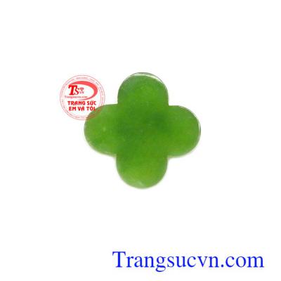 Mặt ngọc nephrite bốn lá hi vọng