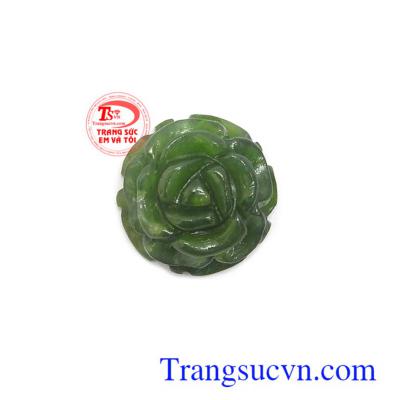 Mặt ngọc nephrite cát lộc