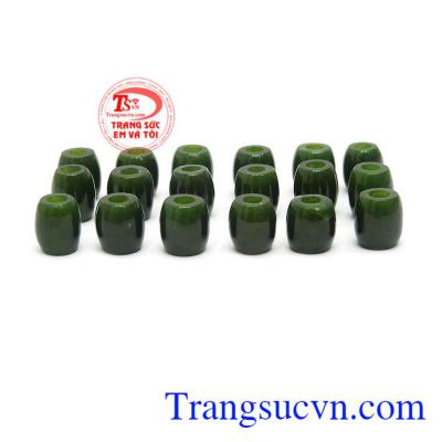 Mặt Ngọc Nephrite thiên nhiên đem lại may mắn cho người đeo