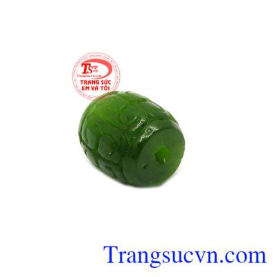 Lu Thống Nephrite May Mắn được chế tác từ ngọc cẩm thạch thiên nhiên