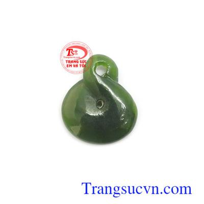 Mặt ngọc nephrite an nhiên bền đẹp, chất lượng, màu sắc độc đáo