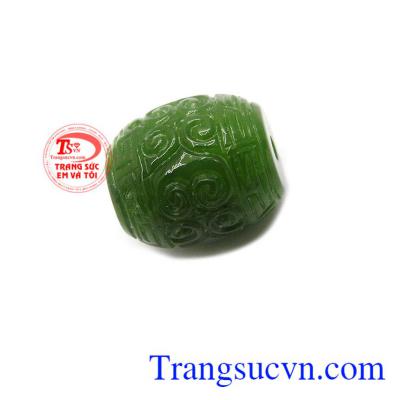 Mặt Ngọc Nephrite có giấy kiểm định đá tự nhiên
