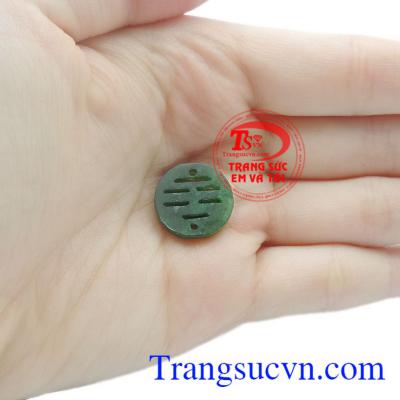 Mặt chữ hỷ Nephrite chất lượng.
