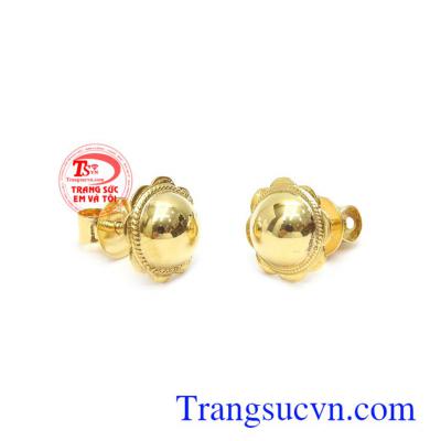 Hoa tai vàng tây tinh tế và thời thượng, là món quà ý nghĩa cho người yêu thương