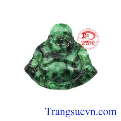 Mặt Di Lặc Cẩm Thạch Thịnh Vượng được chạm khắc tinh xảo, sắc nét