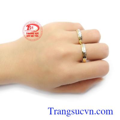 Nhẫn cưới thương hiệu uy tín chất lượng, bảo hành 12 tháng