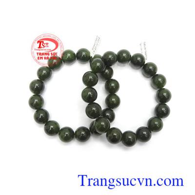 Chuỗi tay ngọc bích thiên nhiên sang trọng