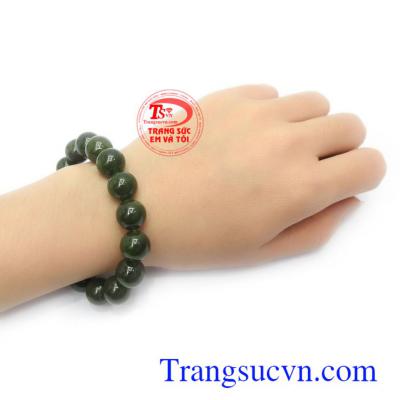 Chuỗi tay Nephrite may mắn 12 ly