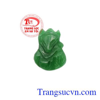 Mặt hồ ly Jadeite thiên nhiên.