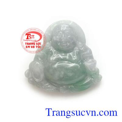 Mặt phật di lặc thông thái được chế tác từ ngọc cẩm thạch thiên nhiên