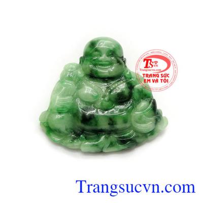 Mặt phật di lặc cao cấp được điêu khắc tinh tế từ ngọc cẩm thạch thiên nhiên