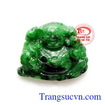 Mặt phật di lặc thiên bảo được chế tác từ ngọc cẩm thạch