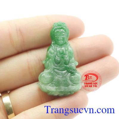 Mặt Jadeite Phật quan âm tinh xảo