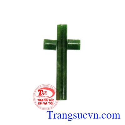 Mặt dây thánh giá ngọc Jadeite