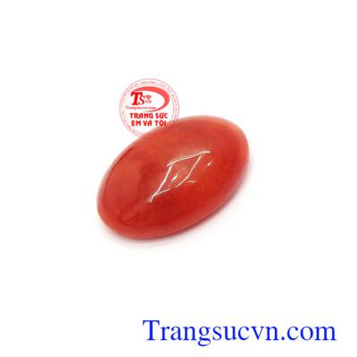 Mặt ngọc cẩm thạch thiên nhiên hình oval thời trang, tinh xảo