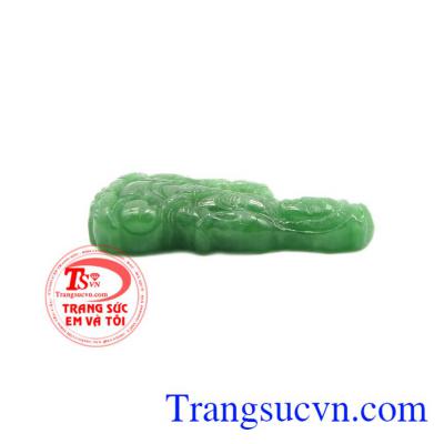 Mặt Phật Quan Âm cẩm thạch phúc lộc có thể làm mặt dây chuyền,