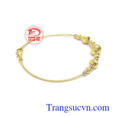 Lắc tay vàng tây nhập khẩu nguyên chiếc thời thượng