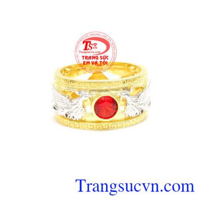 Nhẫn nam phụng điểu giúp chủ nhân toát lên được sự oai phong khí chất đầy nam tính
