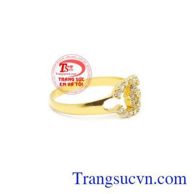 Nhẫn nữ vàng chanel dành cho những tín đồ thời trang yêu thích sự tinh tế, trang nhã