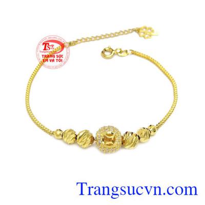 Lắc tay nữ 10k thanh lịch là một sản phẩm mới của Trang sức Em và Tôi