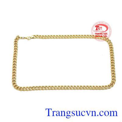 Dây chuyền nam 10k Italy