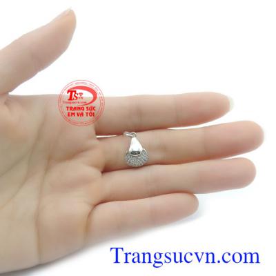 Mặt dây Korea vàng trắng xinh xắn phong cách