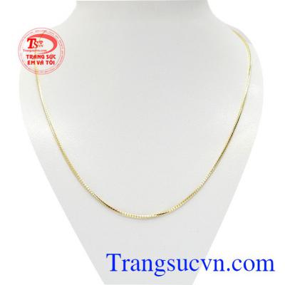 Dây chuyền Italy 10k cá tính là sản phẩm mới của Trang sức Em và Tôi được nhập khẩu từ Ý