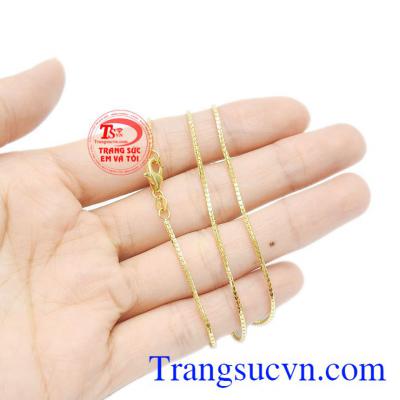 Dây chuyền Italy 10k cá tính