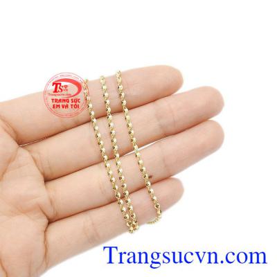 Dây chuyền Italy 10k chất lượng