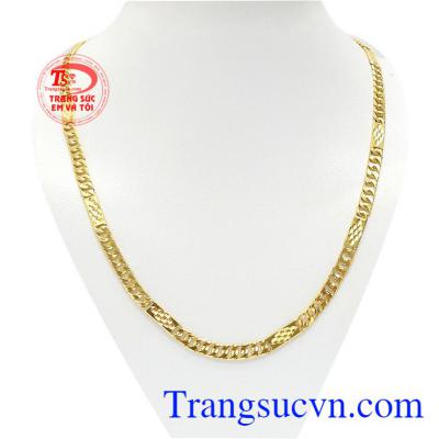 Dây chuyền nam 10k chất lượng được chế tác tinh xảo từ vàng 10k