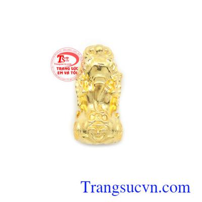 Mặt dây tỳ hưu tài lộc 10k với tỳ hưu là linh vật có tác dụng chiêu tài lộc, của cải, giải trừ hung khí, mang lại bình an và may mắn cho người đeo