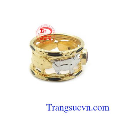 Nhẫn nam vàng tây đẳng cấp, là món quà ý nghĩa cho người yêu thương