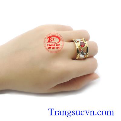 Nhẫn nam tuổi hợi bình an 10k