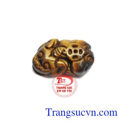 Mắt hổ Tỳ hưu có thể bọc bạc làm mặt dây chuyền, giao hàng nhanh trên toàn quốc
