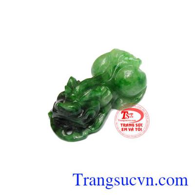 Tỳ hưu ngọc jadeite đại cát