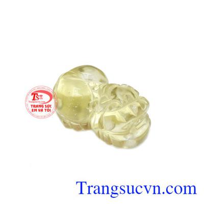 Tỳ hưu thạch anh vàng