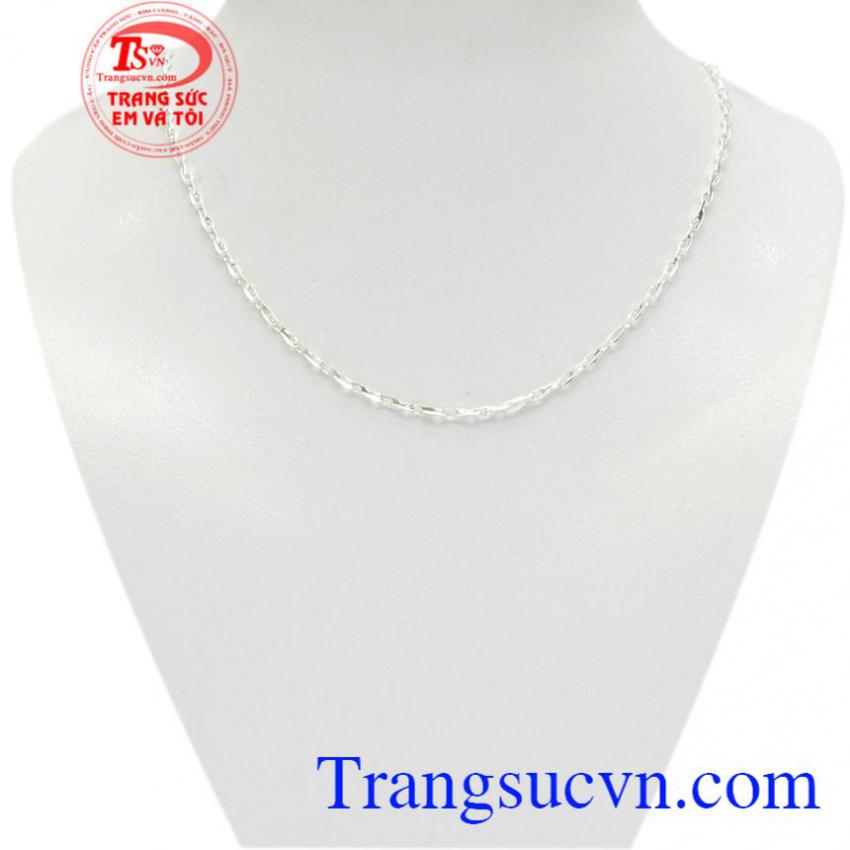 Dây chuyền bạc trẻ em xinh xắn