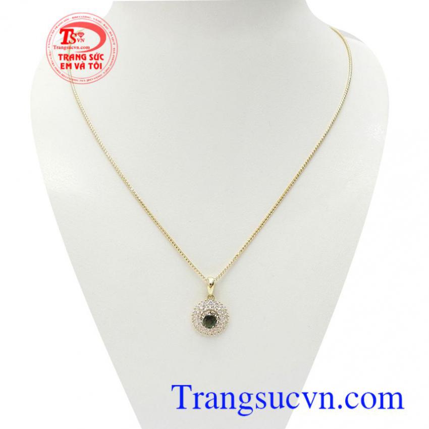 Bộ dây nữ Sapphire may mắn