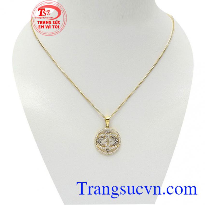 Bộ dây chuyền chanel quý phái